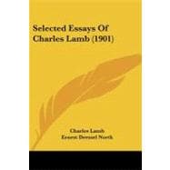 Selected Essays of Charles Lamb