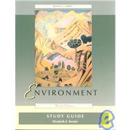 Study Guide to Accompany Environment, 3rd Edition