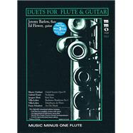 Duets for Flute & Guitar - Vol. 2 Music Minus One Flute Book/Online Audio