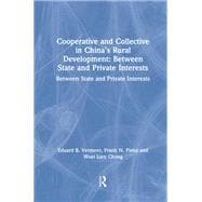 Cooperative and Collective in China's Rural Development: Between State and Private Interests