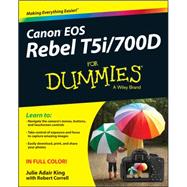 Canon Eos Rebel T5i / 700d for Dummies