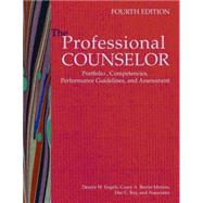 The Professional Counselor: Portfolio, Competencies, Performance Guidelines, and Assessment