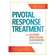 Pivotal Response Treatment for Autism Spectrum Disorders