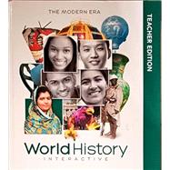 The Modern Era: High School World History Interactive 2022 - Digital Courseware 1-Year License for Grades 9/12