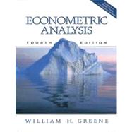 Econometric Analysis,9780130132970
