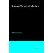 Selected Christian Hebraists