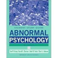 Abnormal Psychology, Study Guide, 10th Edition