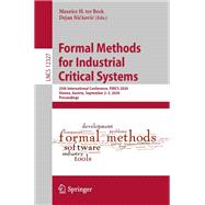 Formal Methods for Industrial Critical Systems