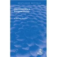 Czechoslovakia in European History book cover, ISBN 9780367022976