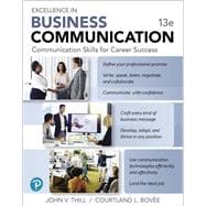 MyLab Business Communication with Pearson eText for Excellence in Business Communication plus Thrid Party eText