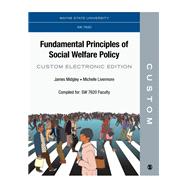 CUSTOM: Wayne State University SW 7620 Fundamental Principles of Social Welfare Policy Custom Electronic Edition