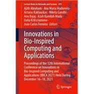 Innovations in Bio-Inspired Computing and Applications