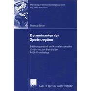 Determinanten Der Sportrezeption