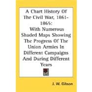 A Chart History Of The Civil War, 1861-1865: With Numerous Shaded Maps Showing the Progress of the Union Armies in Different Campaigns and During Different Years