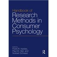 Handbook of Research Methods in Consumer Psychology