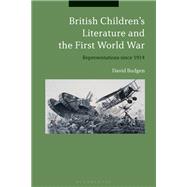 British Children's Literature and the First World War