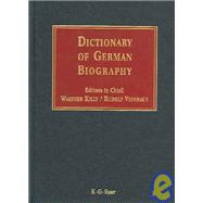 Dictionary of German Biography