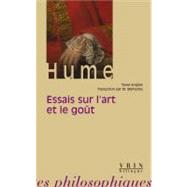 Essais Sur L'art Et Le Gout
