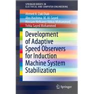 Development of Adaptive Speed Observers for Induction Machine System Stabilization