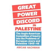 Great Power Discord in Palestine: The Anglo-American Committee of Inquiry into the Problems of European Jewry and Palestine 1945-46