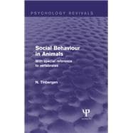 Social Behaviour in Animals: With Special Reference to Vertebrates