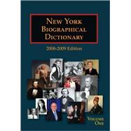 New York Biographical Dictionary 2008-2009