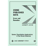 Using Published Data : Errors and Remedies