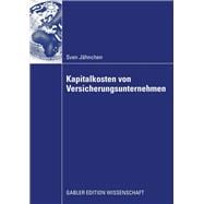Kapitalkosten Von Versicherungsunternehmen