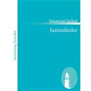 Juniuslieder,9783843052993