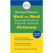 MERRIAM-WEBSTER'S WORD..ENGL.-SPAN.DIC. book cover, ISBN 9780877792994