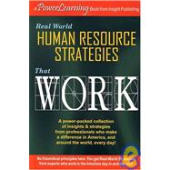 Real World Human Resource Strategies That Work