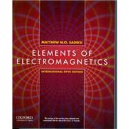 Elements of Electromagnetics XSE