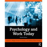 Psychology and Work Today