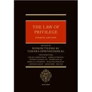 The Law of Privilege