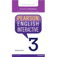 Pearson English Interactive 3 (Access Code Card)