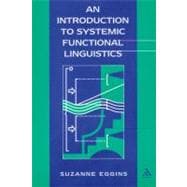 An Introduction to Systemic Functional Linguistics,9780826453013