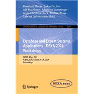 Database and Expert Systems Applications - DEXA 2024 Workshops