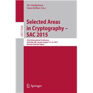 Selected Areas in Cryptography - SAC 2015