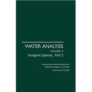 Water Analysis: Inorganic Species, Part 2