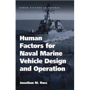 Human Factors for Naval Marine Vehicle Design and Operation