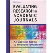 Evaluating Research in Academic Journal