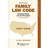Family Law Code 2007-2008: Selected Statutes,9780735573024