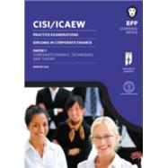 Cisi/Icaew Diploma in Corporate Finance Technique and Theory: Practice Exams