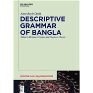 Descriptive Grammar of Bangla