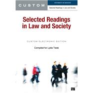 CUSTOM: University of Houston: Selected Readings in Law and Society
