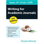 Writing for Academic Journals