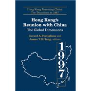 Hong Kong's Reunion with China: The Global Dimensions