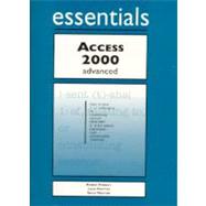 Access 2000 Essentials Advanced