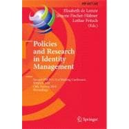 Policies and Research in Identity Management