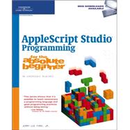 Applescript Studio Programming For The Absolute Beginner